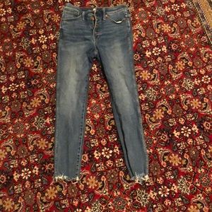 Madewell 28 High Rise Skinny